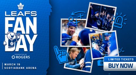 Toronto Maple Leafs Fan Day Promotional Image